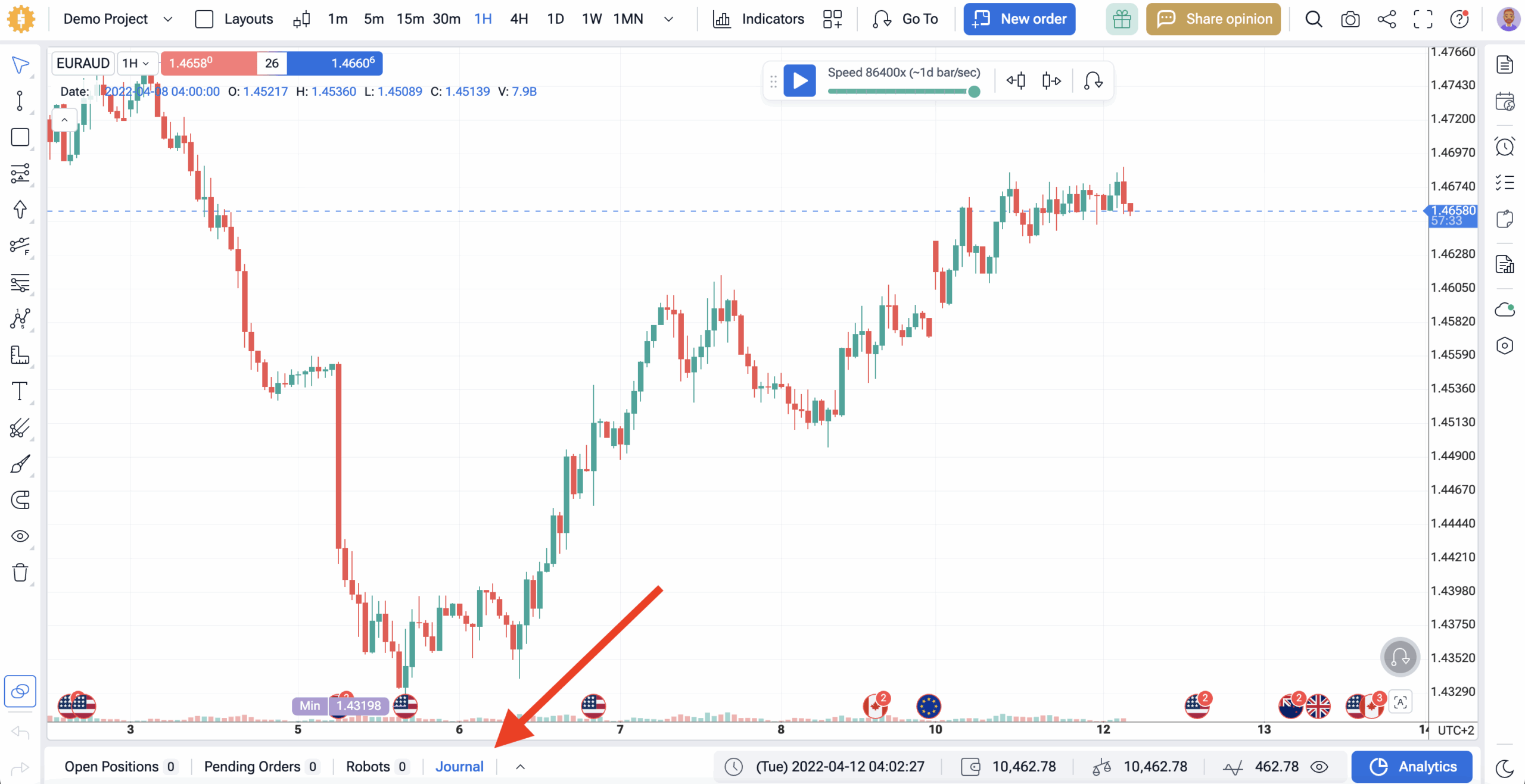 How to Journal Trades: Comprehensive Guide 9 Journal tap