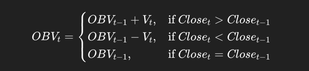 On-Balance Volume (OBV): Master the "Smart Money" Indicator 2 Alt: OBV Formula is demonstrated